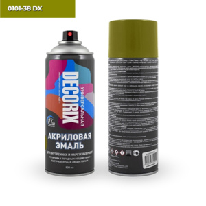 DECORIX Оливковый СПРЕЙ 520мл (А38)