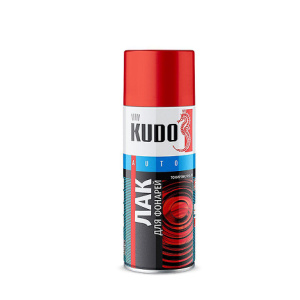 KUDO Тонировка для фар черная (400мл)