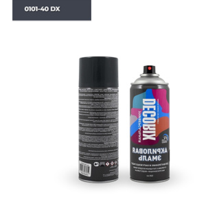 DECORIX Графитовый Серый СПРЕЙ 520мл (А40) 