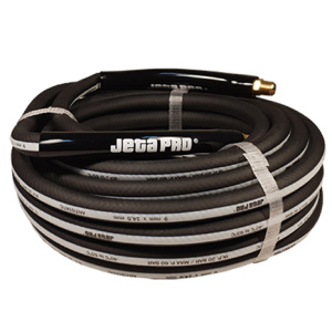 Шланг ПВХ антистатический Чёрный L10м с разъемом б/с диаметр 9*14,5 JETAPRO