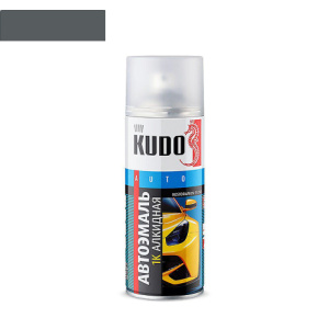 KUDO Темно-серый RAL 7012 (алкид) 520мл СПРЕЙ