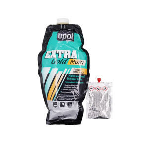 U-POL Шпатлевка EXTRA GOLD MULTI (универсальная) (880мл)+ОТВЕРДИТЕЛЬ