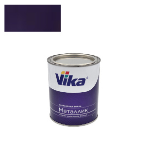 VIKA Эмаль базовая сине-фиолетовая 8071 металлик (0.9кг)