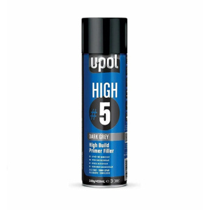 U-POL Грунт High #5 Толстослойный (серый) (450 мл) СПРЕЙ