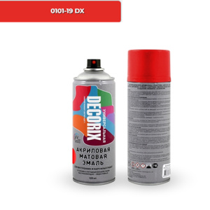 DECORIX Красный матовый СПРЕЙ 520мл (А19)
