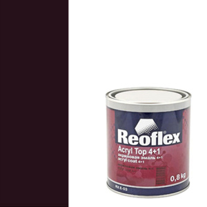 601 REOFLEX Черная акрил 0,8кг 4+1