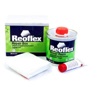 REОFLEX Ремкомплект(смола 0.25кг+стекломат 150г/0.25м.кв+отв. 15гр)
