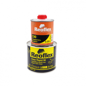 REOFLEX Лак UHS быстрый+отв. (0,5л+0,25л)