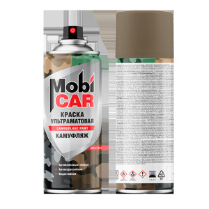 MobiCAR Камуфляж ХАКИ матовая СПРЕЙ 520мл