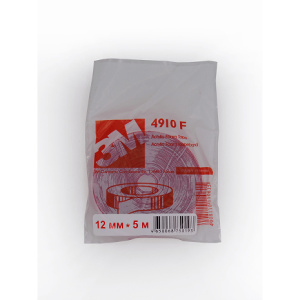 3M ПРОЗРАЧНАЯ лента 2-х сторонняя пенакрил.клеящая 0,8мм (12мм*5м)