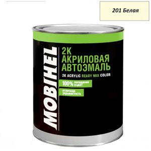 201 БЕЛАЯ акрил 0,75л Mobihel Ж/Б