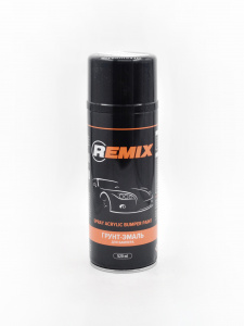 REMIX СПРЕЙ Грунт-эмаль по пластику для бампера (графит) (520мл)
