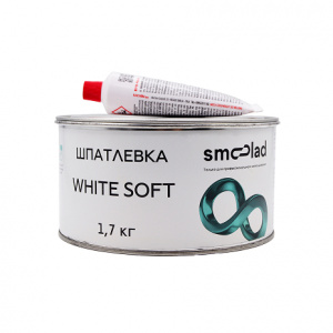 SMOOLAD Шпатлевка мягкая БЕЛАЯ - WHITE SOFT 1,7 кг с отв.