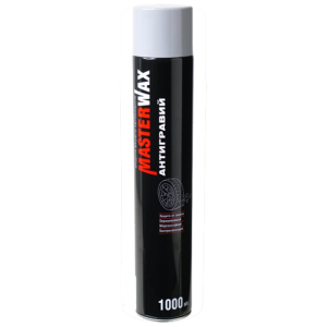 Антигравий MasterWax алкидно-уретановый аэрозоль 1л серый