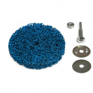 KPD SYSTEM Зачистной круг D 115 мм под дрель (синий)