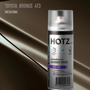 4T3 HOTZ Toyota Bronze (Базовая эмаль) 520мл СПРЕЙ