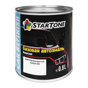 BMW B39 Mineralgrau 0,8л STARTONE  Эмаль базовая 