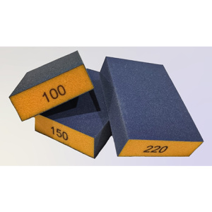 150P VX Шлиф. блок Block 98х69х26мм (оранжевый)