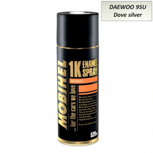 95U Mobihel DAEWOO DOVE SILVER металлик СПРЕЙ (520мл)