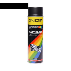 Motip эмаль Винил-Жидкая резина Черная матовая (500мл)