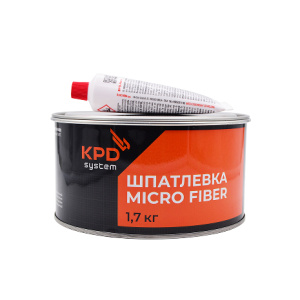 KPD SYSTEM Шпатлевка с микростекловолокном MICRO FIBER GLASS 1,7 кг