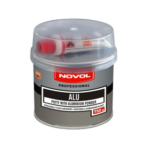 Novol Alu 0.75кг шпатлевка с алюминевой пылью