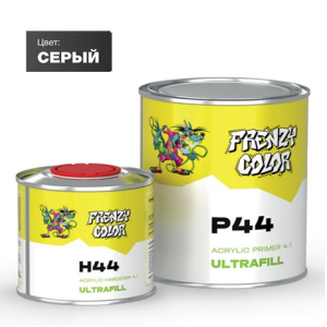 FRENZY COLOR Грунт акриловый 4:1, серый (0,8л+0,2л)