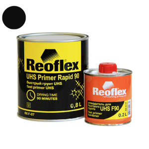 REOFLEX Грунт быстрый UHS (0,8+0,2 л) черный