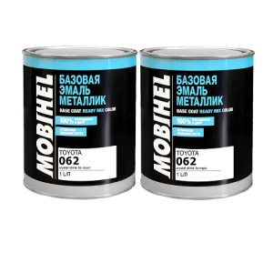 062 TOYOTA CRYSTAL-грунт-тон+перламутр (продается в комплекте) металлик Mobihel Ж/Б