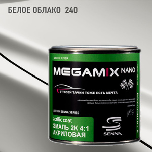 240 MEGA MIX АК-1331 акрил Белое облако (840 мл)