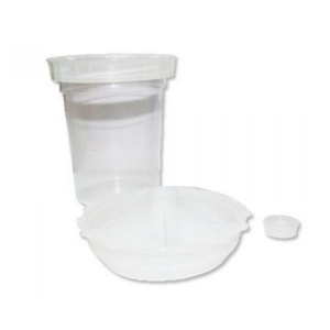 JETA Flexi-cup однораз. пластик. стакан+крышка  JPPS с фильтром 190µ
