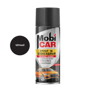 MobiCAR Грунт эпоксидный 1К черный СПРЕЙ 520мл
