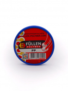 Бипрофиль PP треугольный/плоский красный 1м/0.3 м FULLEN POLYMER