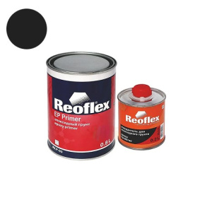 REOFLEX Грунт 2К Эпоксидный черный (0.8л+0,2л)