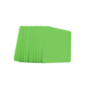 Шпатель (ЗМ BOSS) Пластиковый (жесткий, прямоугольный) Зеленый 100мм SSS