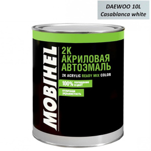 10L DAEWOO CASABLANCA WHITE акрил 0,75л Mobihel Ж/Б