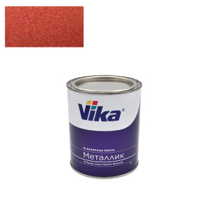 VIKA Эмаль базовая красно-коричневый перламутр 8205 металлик (0.9кг)