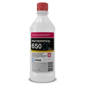 ХИМИК г. Луга 650 Растворитель (0,5л)