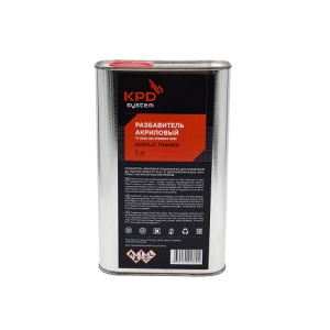 KPD SYSTEM Разбавитель Акриловый 1л Железная банка 