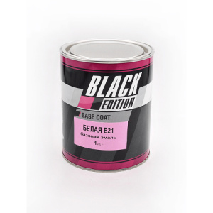 BLACK EDITION Белая Е21 (белая с тепл тон) эмаль базовая