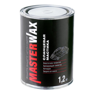 MasterWax Мастика на битумной основе сланцевая ж/б (1,2кг)