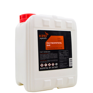 KPD Растворитель ГОСТ 646 5л (без метанола)
