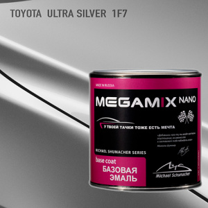 1F7 MEGA MIX Toyota Ultra Silver металлик (850 мл)