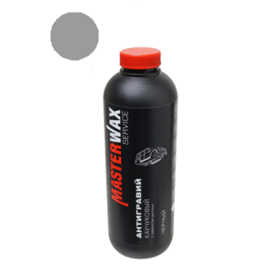 Антигравий MasterWax  SERVICE 314 каучуковый с эффектом шагрени (серый) 1л ПЛАСТИК