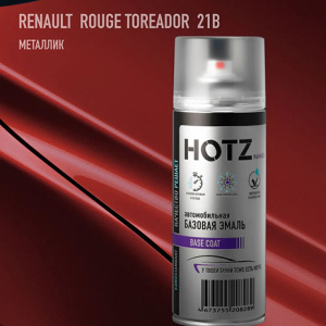 21B HOTZ RENAULT Rouge Toreador (Базовая эмаль) 520мл СПРЕЙ