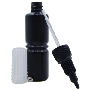 ЧЕРНЫЙ Кисточка для подкраски сколов лакокрасочного покрытия 2 в 1 ( кисточка и иголка )