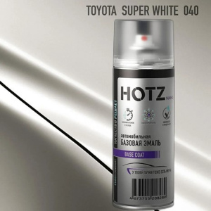 040 HOTZ Toyota Super White (Базовая эмаль) 520мл СПРЕЙ