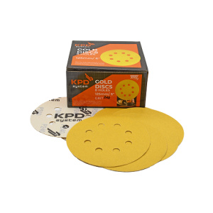 800Р KPD SYSTEM 125мм 8отв GOLD Абразивный круг на бумажной основе