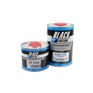 BLACK EDITION BE 6400 PREMIUM HS 2K лак прозрачный (1+ОТВЕРДИТЕЛЬ0,5л)