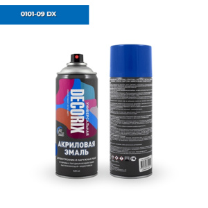 DECORIX Синий СПРЕЙ 520мл (А09) 